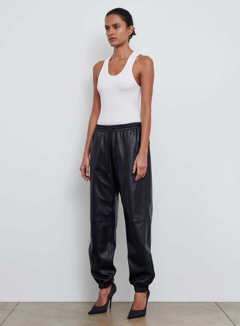 Leather Utility Pant